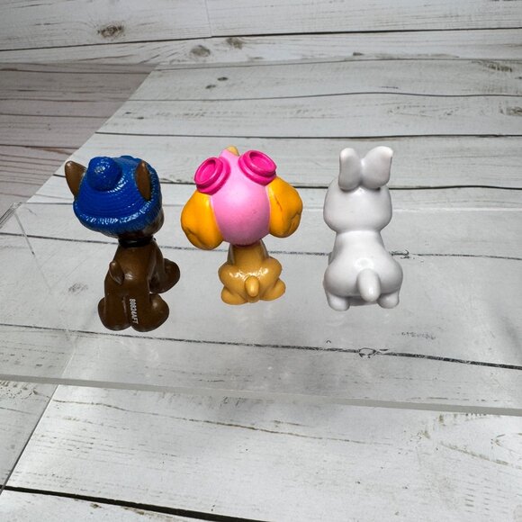 Paw Patrol Mini Figure Set Of 6 Characters - Chase Skye Rocky Ryder & Bunny - Picture 7 of 10